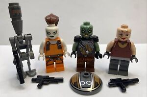 Lot complet de figurines équipage LEGO Star Wars Bounty Hunter (Lire la description)