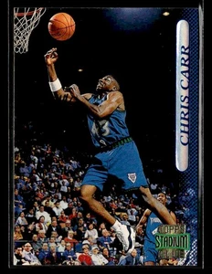 1996-97 Stadium Club - #100 Chris Carr RC - Minnesota Timberwolves - Bild 1 von 2