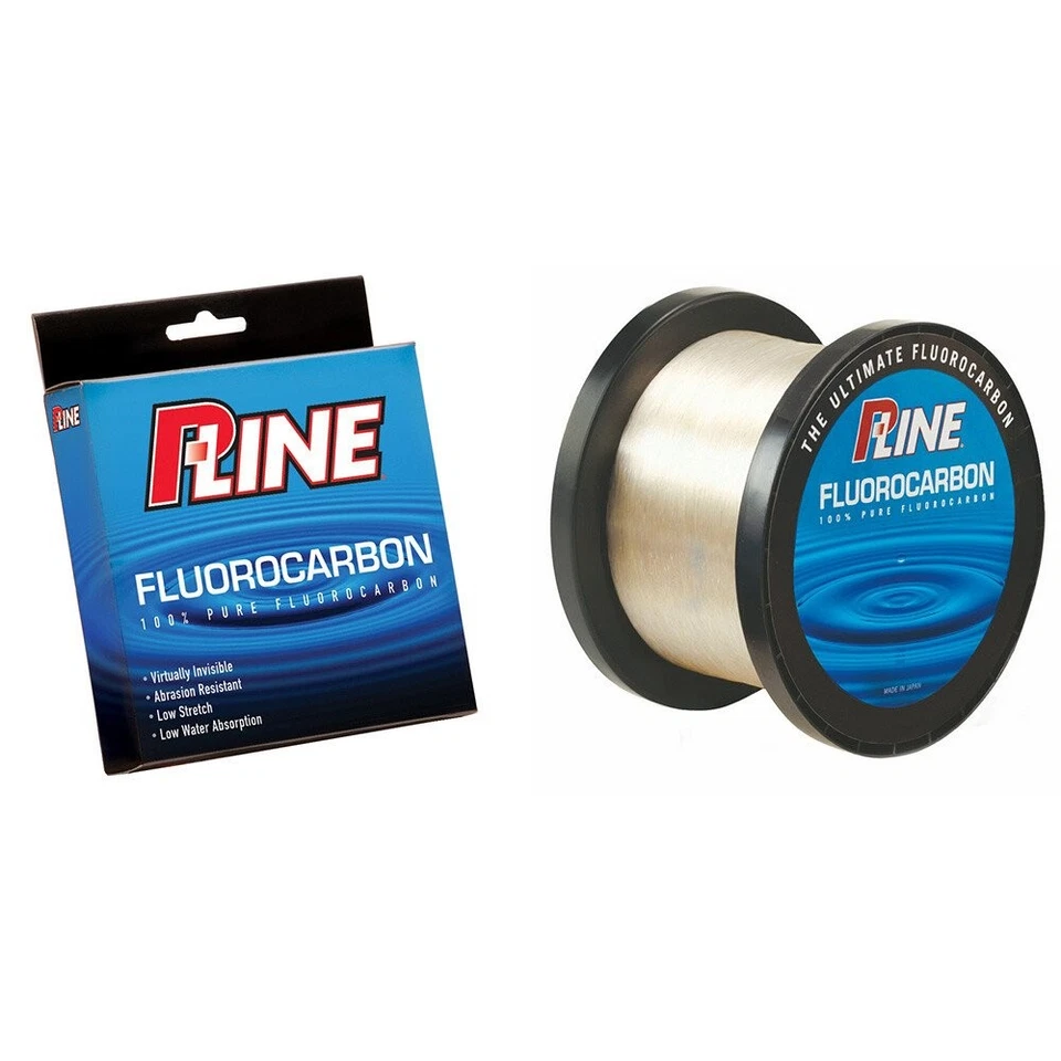 Línea de pesca transparente de fluorocarbono suave P-Line Foto 1 de 1