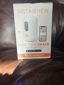 Instachew Purechew Pet/Dog/Cat Snack Treat Dispenser 0.6L Capacity HD 3MP Camera - Picture 1 of 6