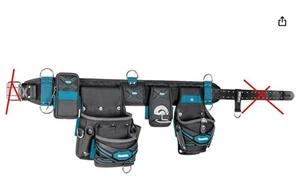 Makita E-15235 Super Heavy Duty Waist Belt Set Heavy Duty Belt Screwdriver Holst - Picture 1 of 2