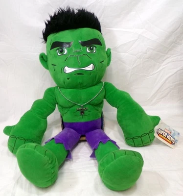 Peluche Just Play 2016 Marvel Superhero Adventures The Incredible Hulk 23" nuevo Foto 1 de 4