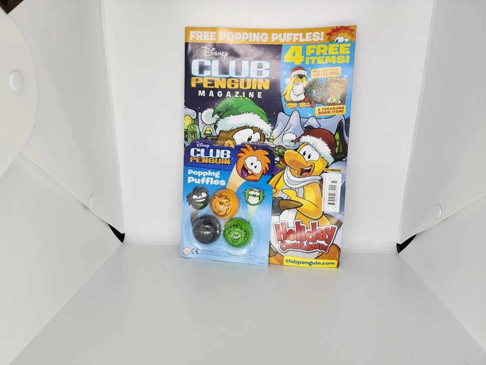 Club Penguin MADAZINE CONTAGEM REGRESSIVA DE FÉRIAS (VARIA RARA NÃO ESTÁ MAIS EM PRODUÇÃO) - Imagem 1 de 1