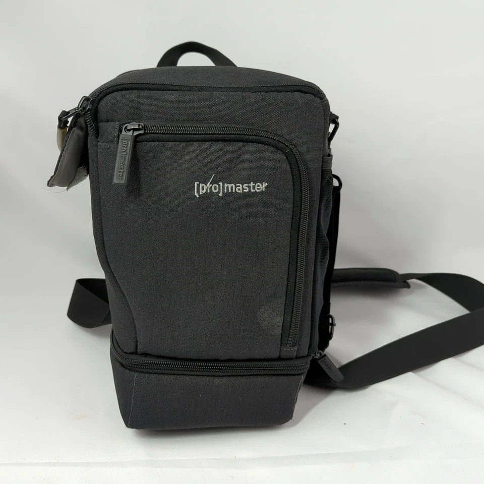 Promaster 7971 Cityscape 25 Funda Lente Cámara Bolsa Negro con Correa y Cubierta para Lluvia Foto 1 de 4