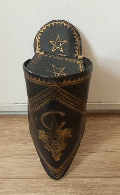 Pyrogène Ancien en Forme de Babouche - Décor Oriental, Inspiration Arabe Turquie - Photo 1/4