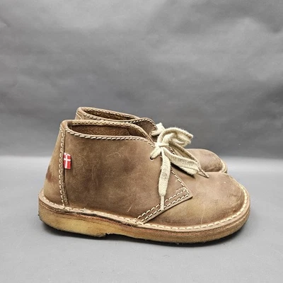 Duckfeet Sjælland Desert Boots Womens 8.5 EU 39 Brown Leather Chukka Crepe Sole - Image 1 of 4