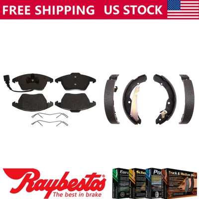 Kit pastillas de freno y zapatas de freno delanteras traseras de cerámica para Volkswagen Jetta 2011-2012 Foto 1 de 4