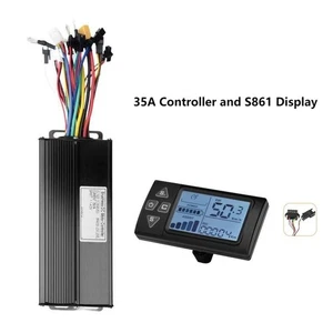 Electric Bike Brushless Controller and Display Kit for 36V 48V 52V 1500W Motor - Picture 1 of 9