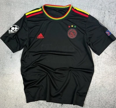 Adidas Ajax Amsterdam Bob Marley Three Little Birds Trikot 2021/2022 Größe M Van - Bild 1 von 4