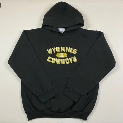 University of Wyoming Cowboys Hoodie Youth XL Champion Pullover Sweatshirt - Image 1 of 4