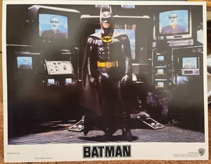 Tim Burton's Batman Original 1989 Complete Lobby Card Set of 8 Joker Vicki Vale - Bild 1 von 11
