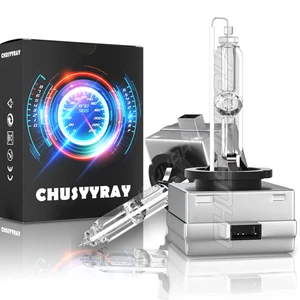 6000K White HID Headlight Bulb D1S D1R High Low Beam HID Xenon Conversion Kit - Picture 1 of 12