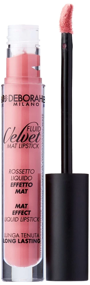 Deborah Fluid Velvet Lipstick N.19 Light Mauve Lunga Tenuta, con Mix di Oli - Imagen 1 de 1