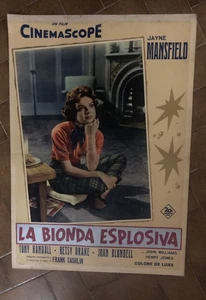 Fotobusta  Cinema Originale La Bionda Esplosiva Jayne Mansfield - Foto 1 di 1