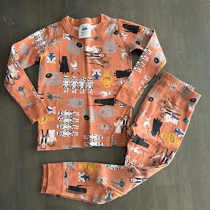Hanna Andersson size 4 Star Wars Long John Pajamas - Picture 1 of 9