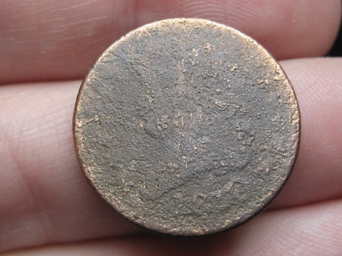 1810 Capped Bust Half Cent- Shipwreck Effect? Cover