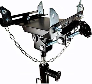 Adjustable Transmission Floor Jack Adapter with Removable Saddle Shaft (0.5 Ton) - Picture 1 of 7