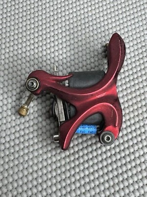 Máquina de tatuaje hecha a mano personalizada bobinas dobles / Usada / ¡Envío gratuito! Foto 1 de 4