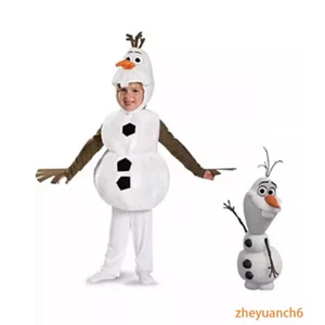 Halloween Children Olaf Clothes Cosplay Costume Anime Olaf Clothing Cute Unisex - Picture 1 of 13