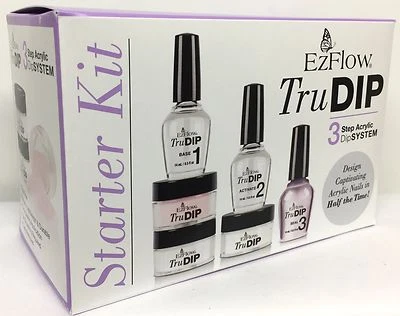 EzFlow TruDIP STARTER KIT - 3 STEP ACRYLIC DIP SYSTEM #66893