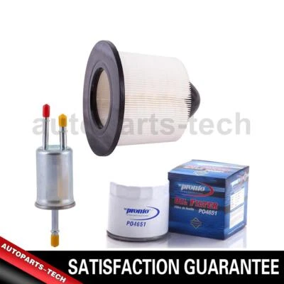 3x Filtro de aceite de motor Pronto Filtro de aire Filtro de combustible para Expedition 2003~2004 Foto 1 de 4