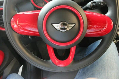 Candy Color Union Jack Steering Wheel Decor Cover For Mini Cooper F55 F56 13-20 - Image 1 of 4