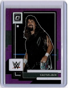 Cactus Jack 2023 Panini Chronicles Optic Purple #365 WWE Legends #34/49 - Picture 1 of 2