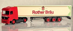 Selten! Rother Bräu Werbetruck Biertruck Sammeltruck Minitruck 1:87 - Bild 1 von 4