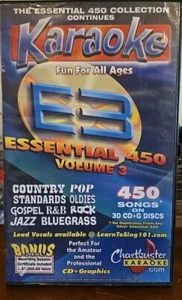 CHARTBUSTER SUPER CD+G ESSENTIALS KARAOKE SCDG E3, 450 CANCIONES - Imagen 1 de 4