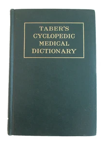 Tabers zyklopädisches medizinisches Wörterbuch: Achte Ausgabe 1959 Clarence Taber Lesen - Bild 1 von 6