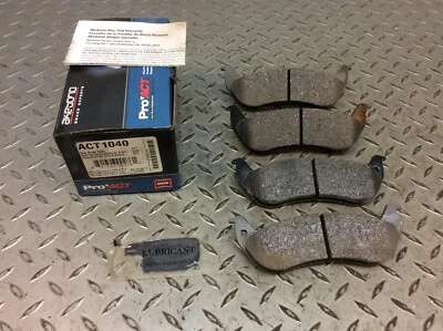 Fits: 03-08 Ford Crown Victoria Rear Brake Pads Pad Akebono ACT1040 - Image 1 of 4