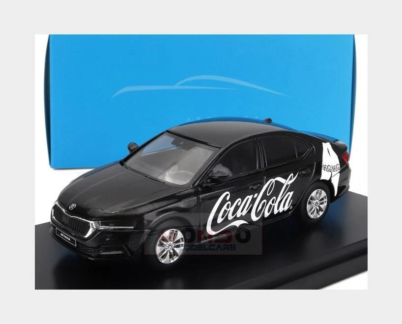 ABREX 143FA-036F04 SKODA - OCTAVIA IV COCA-COLA 2020 - BLACK - 1/43