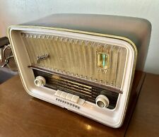 Telefunken Jubílate 5161W German Tube Radio Working See Video Demo