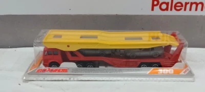 MAJORETTE 1/87 CAMION BISARCA PORTA AUTO  N° 319   MADE IN FRANCE ANNI 80 - Immagine 1 di 3