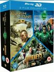 CLASH OF THE TITANS / JOURNEY 2 / GREEN LANTERN  3D Blu-Ray BOX NEW saled 