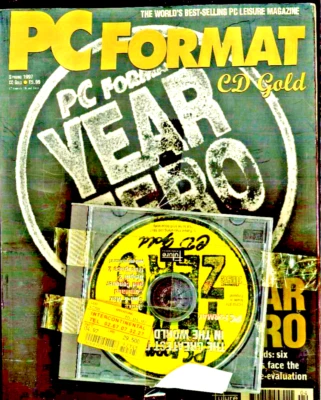 PC FORMAT CD GOLD rivista lingua inglese+cd rom allegato non usato sett. 1997 - Immagine 1 di 2