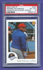 2002 Line up Venezuelan Baseball card ANDRES GALARRA HIGHEST GRADED CARD !