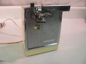 Vintage MCM CHROME Rival Electric Can Opener Model 776R - Picture 1 of 9