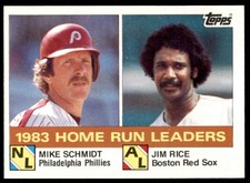 1984 Bobby Murcer/Mike Schmidt #NNO New York Yankees/Philadelphia Phillies