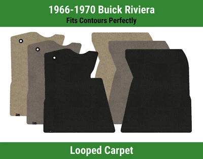 Alfombrillas de primera fila Lloyd Classic Loop para Buick Riviera 1966-1970  Foto 1 de 4