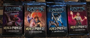 Kryptik TCG Wicked Prophecy Booster Pack 2022 E3 - Picture 1 of 3