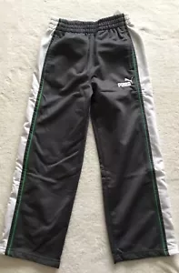 PUMA NWT Boys GREY ACTIVE SWEATPANTS size 6 - Picture 1 of 2