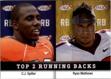 2010 SAGE Squared Football Card Pick