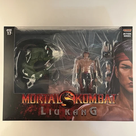 Storm Collectibles Mortal Kombat Liu Kang and Dragon 1:12 Scale Action Figures Cover