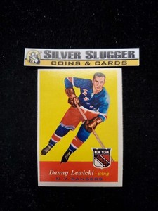 1957-58 Topps Danny Lewicki #61 Hockey Card Vintage NICE