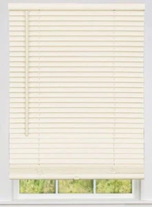 Window Mini Blinds - 1" Mini Blinds - White, Black, Beige - 20" - 44" Wide! - Picture 1 of 15