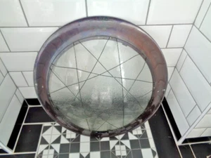 Antike EDISWAN Milchglas und Metall Deckenleuchte Pendelleuchte 53 cm quer gebraucht - Bild 1 von 24