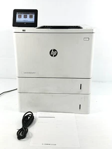 HP LaserJet Enterprise M611dn Monochrome Laser Printer, No Toner, print faded - Picture 1 of 15