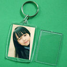 Transparent Acrylic Blank insert Po Picture Frame-Keychain V0L9^HOT A0E0