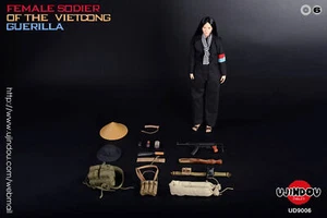 UJINDOU UD9006 FEMALE SOLDIER OF THE VIETCONG GUERILLA 1/6 Action Figure - Picture 1 of 12